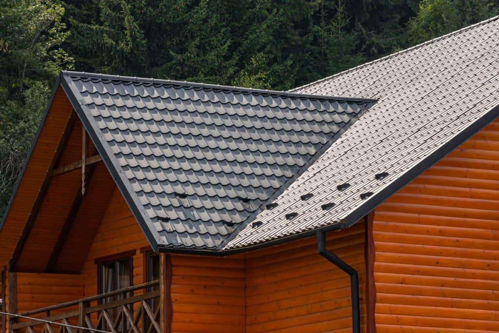 Gable roof for modern house design