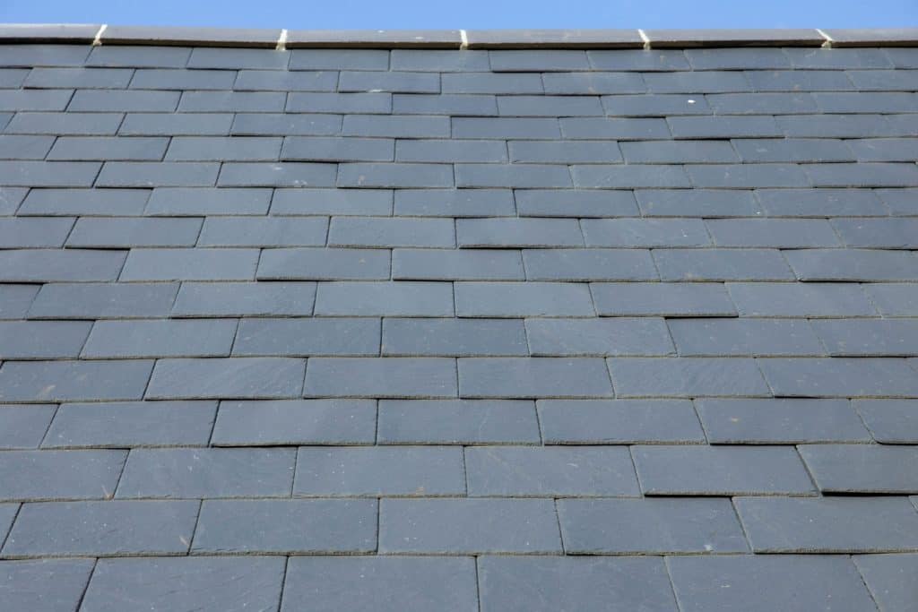 High quality slate tile roofing for a pitched roofing