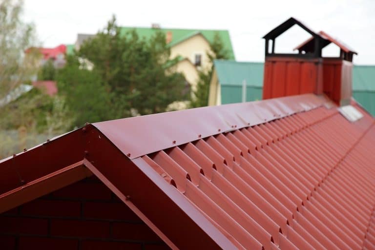 Red pre-painted metal roofing, What Are The Uses of Metal Roof Trims?