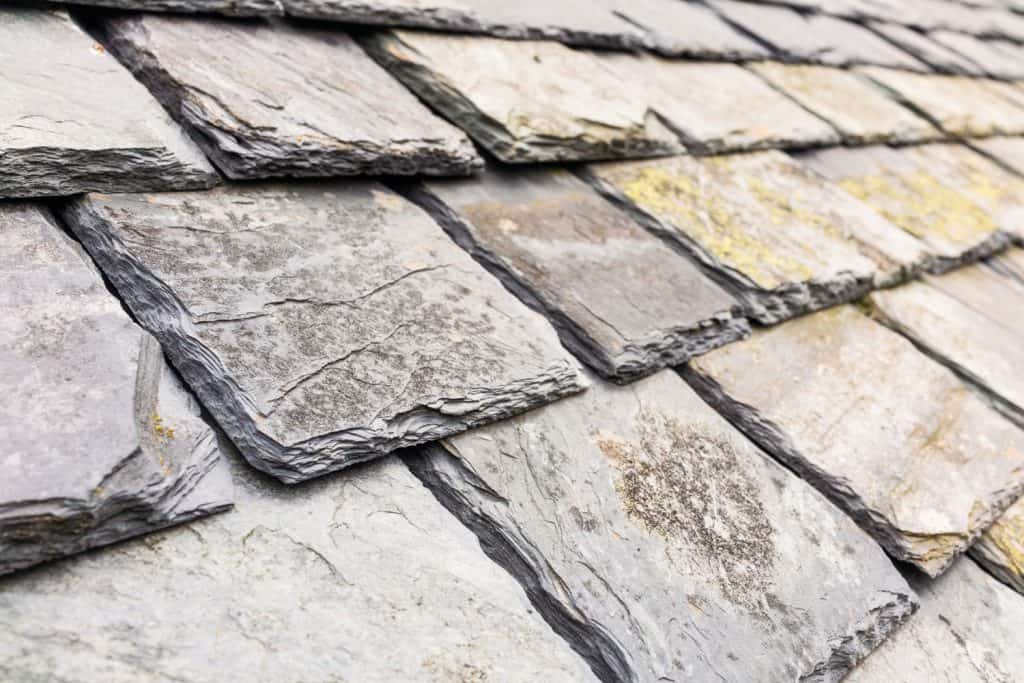 Slate roof comes from a sedimentary rock usually called as clay