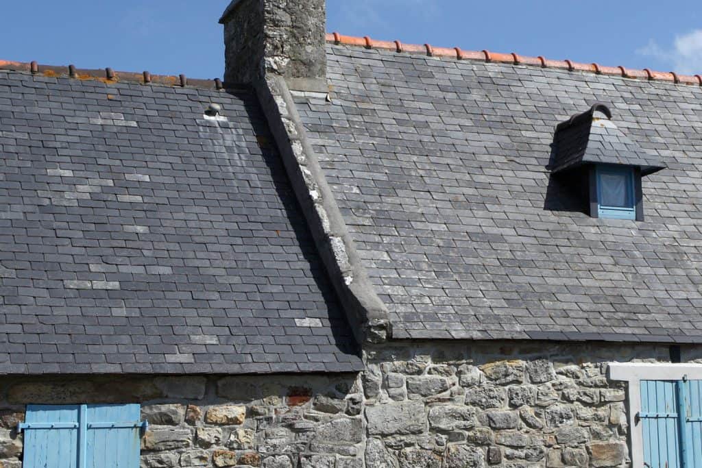 Slate roofing is a beautiful roofing and recommended