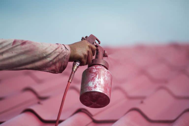 Spray paint red roof tiles, What's The Best Paint To Paint Roof Tiles