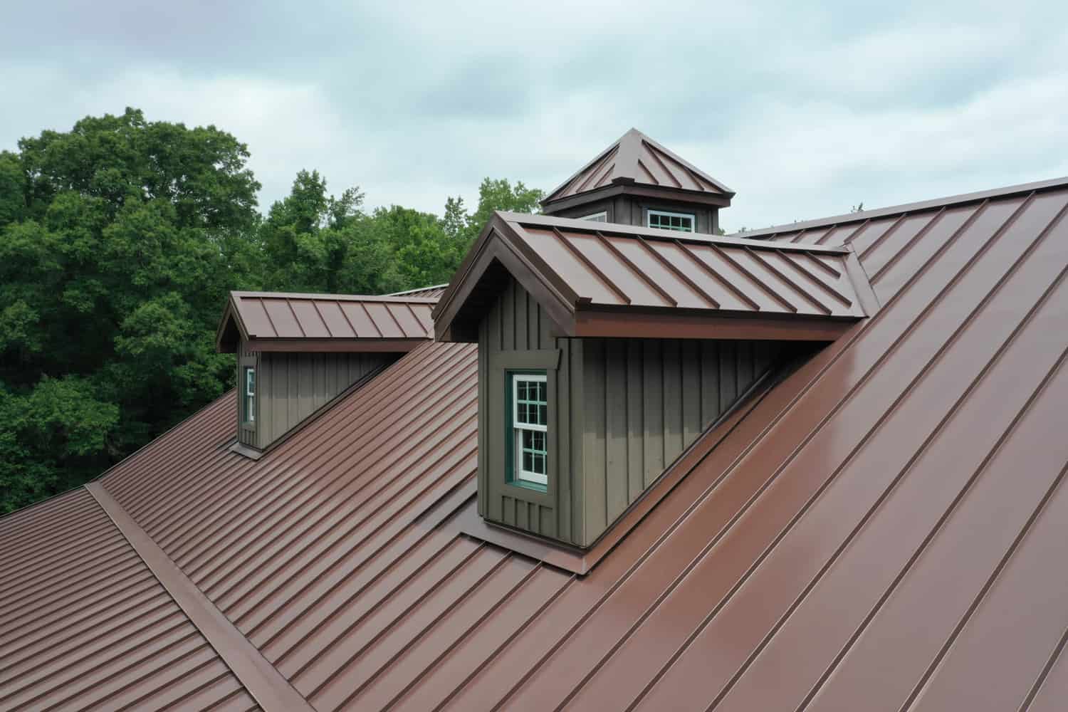 This is one amazing metal roof.